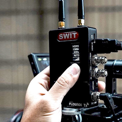 وایرلس-تصویر-بی-سیم150متر--SWIT-Flow500-SDI-HDMI